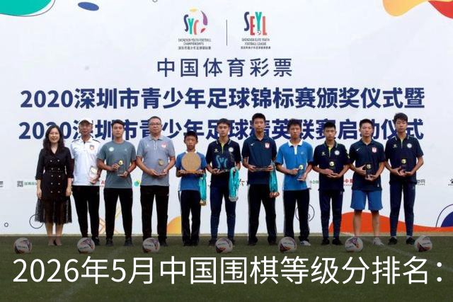 2026年5月中国围棋等级分排名：丁浩居首 柯洁第七